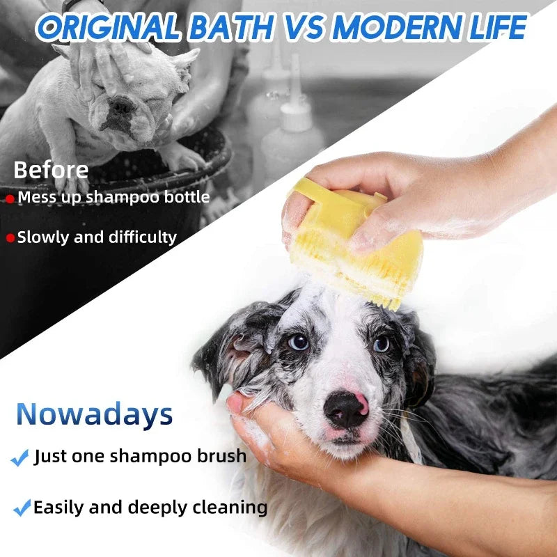 Gentle Pet Bath Scrubber