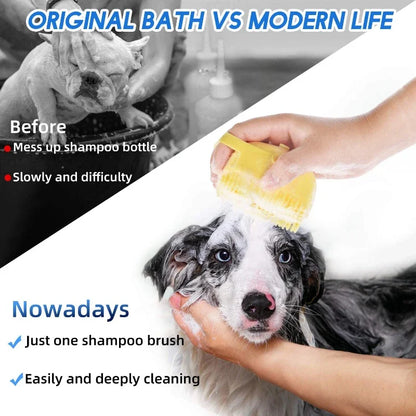 Gentle Pet Bath Scrubber