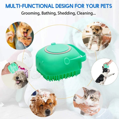 Gentle Pet Bath Scrubber